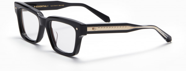 Valentino V - ESSENTIAL - I Eyeglasses, Black - Light Gold 