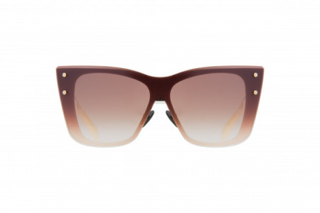Balmain ARMOUR Sunglasses, Bone - Gold  w/ Dark Brown to Clear - AR
