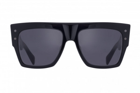 Balmain B - I Sunglasses, Black - Black Rhodium w/ Dark Grey - AR