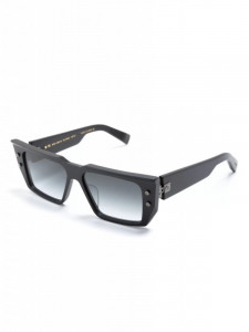 Balmain B - VI Sunglasses, BLACK - BLACK