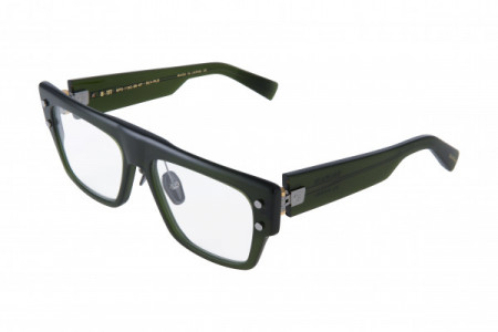 Balmain B-III Eyeglasses, Dark Olive - Black Palladium