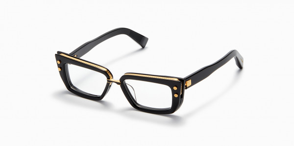 Balmain MADAME Eyeglasses, Black - Gold 