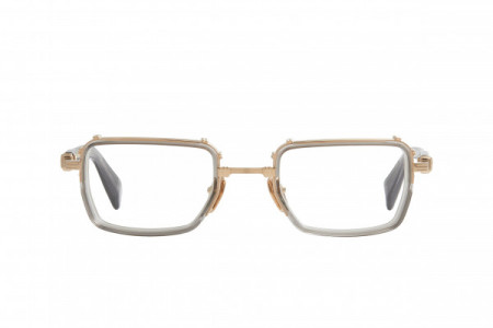 Balmain SAINT JEAN Eyeglasses, White Gold - Crystal Grey