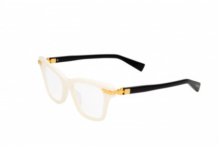 Balmain SENTINELLE -III Eyeglasses, Bone - Black - Gold 