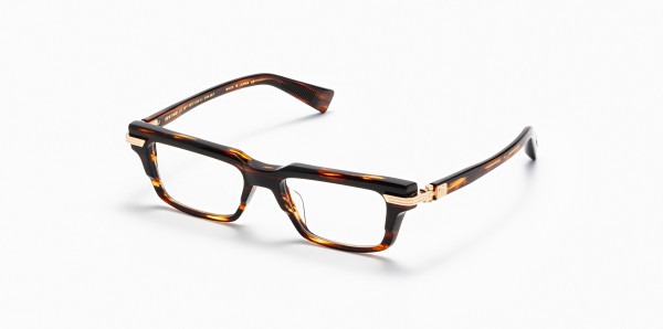 Balmain SENTINELLE - IV Eyeglasses, Brown Swirl - White Gold  