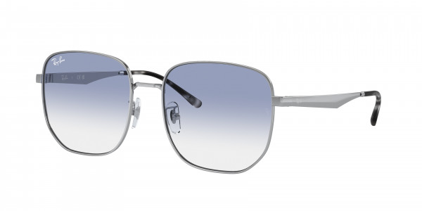Ray-Ban RB3713D Sunglasses, 003/19 SILVER CLEAR GRADIENT LIGHT BL (SILVER)
