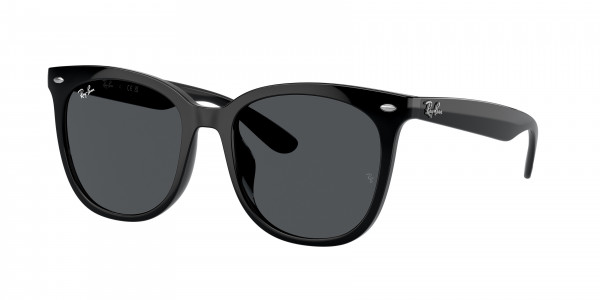 Ray-Ban RB4379D Sunglasses, 601/87 BLACK DARK GREY (BLACK)