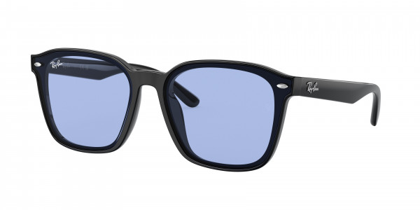 Ray-Ban RB4392D Sunglasses, 601/80 BLACK BLUE (BLACK)