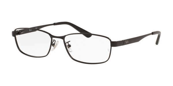 Ray-Ban Optical RX6452D Eyeglasses, 2503 MATTE BLACK (BLACK)