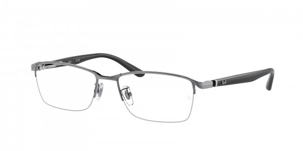 Ray-Ban Optical RX6501D Eyeglasses, 2502 GUNMETAL (GREY)