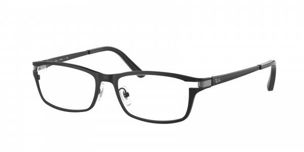 Ray-Ban Optical RX8727D Eyeglasses, 1074 MATTE BLACK (BLACK)