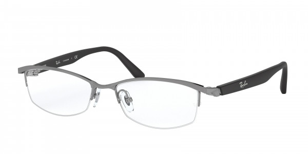 Ray-Ban Optical RX8731D Eyeglasses, 1047 BRUSHED GUNMETAL (GREY)