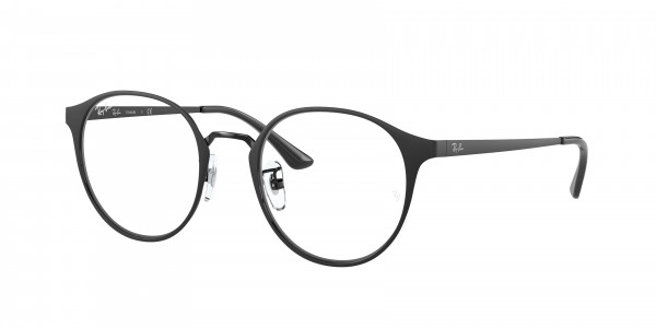 Ray-Ban Optical RX8770D Eyeglasses, 1206 MATTE BLACK ON BLACK (BLACK)