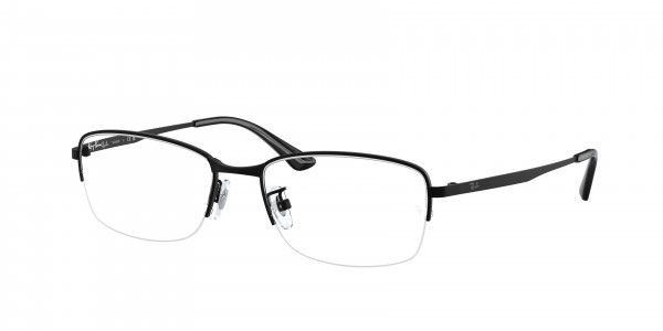 Ray-Ban Optical RX8774D Eyeglasses, 1012 MATTE BLACK (BLACK)