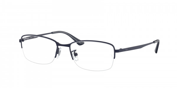 Ray-Ban Optical RX8774D Eyeglasses, 1239 MATTE BLU (BLUE)