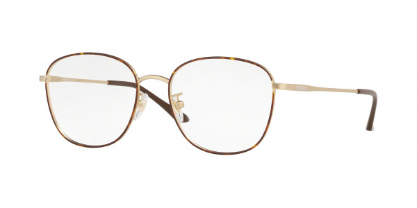 Vogue VO4124D Eyeglasses, 5078 TOP HAVANA/PALE GOLD (BROWN)