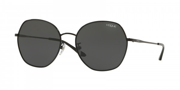 Vogue VO4115SD Sunglasses, 352/87 BLACK GREY (BLACK)