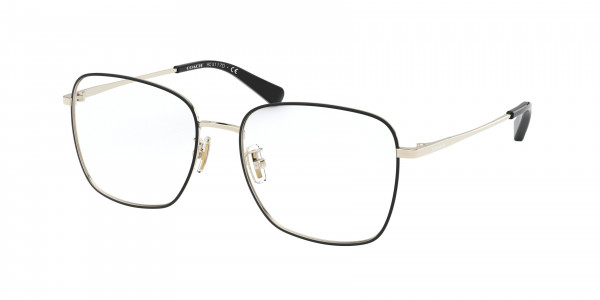 Coach HC5117D Eyeglasses, 9346 BLACK / LIGHT GOLD (BLACK)