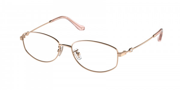 Coach HC5144TD Eyeglasses, 9407 SHINY ROSE GOLD (GOLD)