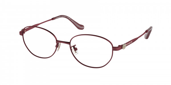 Coach HC5153TD Eyeglasses, 9413 SATIN BURGUNDY (VIOLET)