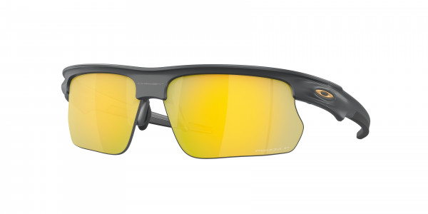 Oakley OO9400 BISPHAERA Sunglasses, 940012 BISPHAERA MATTE CARBON PRIZM 2 (BLACK)