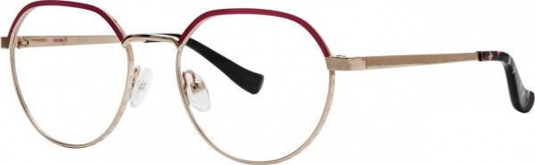 Kensie Whirl Eyeglasses, Flamingo