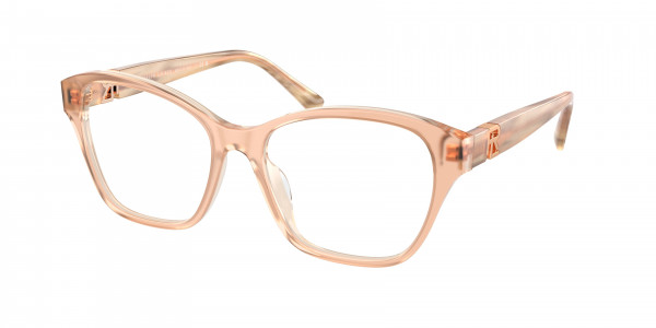 Ralph Lauren RL6236U Eyeglasses, 6110 TRANSPARENT PINK (PINK)