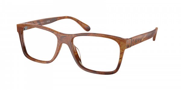 Ralph Lauren RL6240U Eyeglasses, 5339 BURLED WOOD (BROWN)