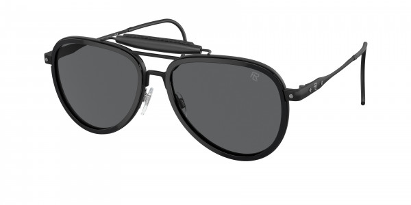 Ralph Lauren RL7080Q THE ROADSTER Sunglasses, 9160B1 THE ROADSTER BLACK GREY (BLACK)