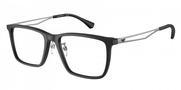 Emporio Armani EA3214D Eyeglasses, 5001 MATTE BLACK (BLACK)