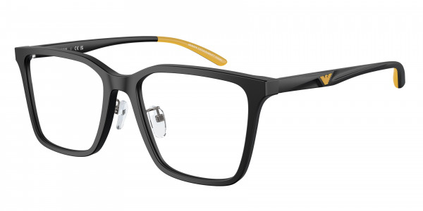 Emporio Armani EA3232D Eyeglasses, 5001 MATTE BLACK (BLACK)