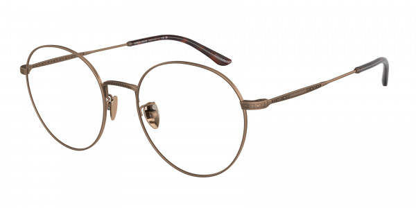 Giorgio Armani AR5131TD Eyeglasses, 3335 BRUSHED BRONZE (BROWN)