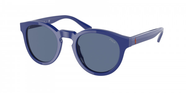 Polo PH4184F Sunglasses, 523580 SHINY ROYAL BLUE DARK BLUE (BLUE)