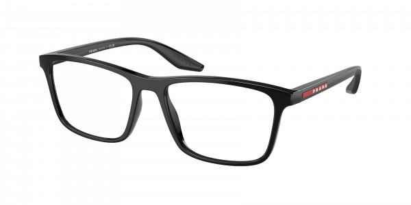Prada Linea Rossa PS 01QV Eyeglasses, 1AB1O1 BLACK