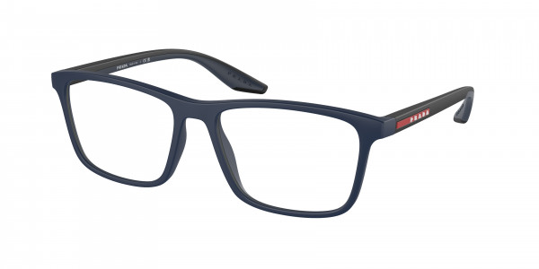 Prada Linea Rossa PS 01QV Eyeglasses, TFY1O1 BLUE RUBBER (BLUE)