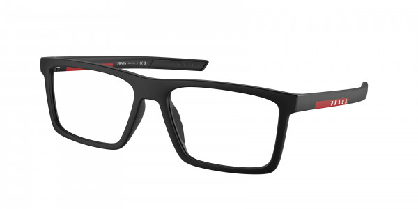 Prada Linea Rossa PS 02QV Eyeglasses, 1BO1O1 MATTE BLACK (BLACK)