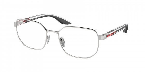 Prada Linea Rossa PS 50QV Eyeglasses, 1BC1O1 SILVER