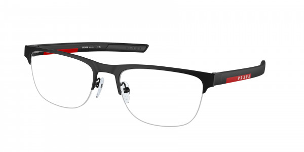 Prada Linea Rossa PS 51QV Eyeglasses, 1BO1O1 MATTE BLACK (BLACK)