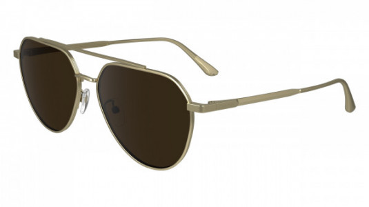 Calvin Klein CK24100S Sunglasses, (720) MATTE GOLD