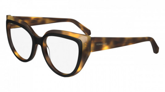 Ferragamo SF2984 Eyeglasses, (241) TORTOISE/BLACK
