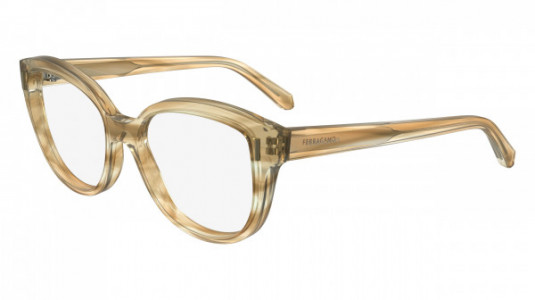 Ferragamo SF2994 Eyeglasses, (279) STRIPED SAND
