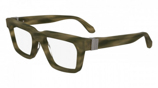 Ferragamo SF2995 Eyeglasses, (319) STRIPED KHAKI