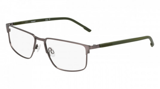 Flexon FLEXON E1145 Eyeglasses, (072) SATIN GUN/ OLIVE