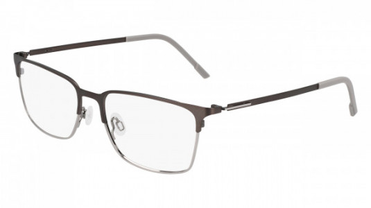 Flexon FLEXON E1147 Eyeglasses, (070) MATTE GUNMETAL/ SILVER