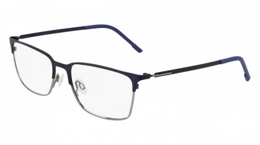 Flexon FLEXON E1147 Eyeglasses, (410) MATTE NAVY/ GUNMETAL