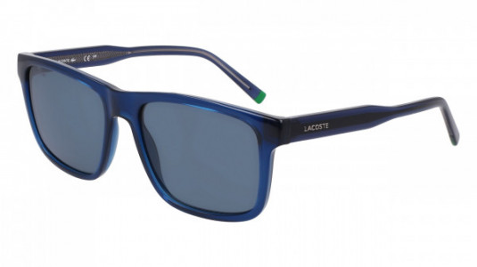 Lacoste L6025S Sunglasses, (410) TRANSPARENT BLUE