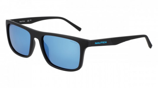 Nautica N6258S Sunglasses, (005) MATTE BLACK