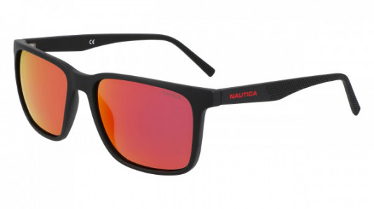Nautica N6259S Sunglasses, (005) MATTE BLACK