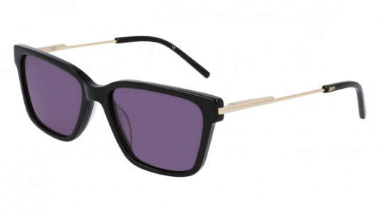 DKNY DK713S Sunglasses, (001) BLACK
