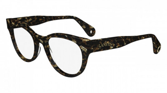 Lanvin LNV2654 Eyeglasses, (239) TEXTURED BROWN GOLD